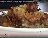 A picture of step 8 of Sage, onion, sausage and chestnut stuffing for your Christmas dinner.