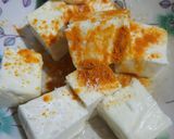 A picture of step 1 of Paneer Rezela.