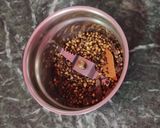 A picture of step 5 of Chole dhaniya masala.