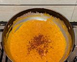 A picture of step 7 of Niramish Paneer (Paneer without onion and garlic).