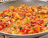 Tagliatelle recept rókagombás, aszalt paradicsomos raguval recept fázis 5 fotója
