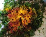 A picture of step 1 of Methi thepla.