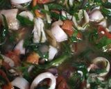Foto langkah ke 4 dari resep Cumi asin saus tiram.