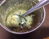 A picture of step 1 of Thandai masala milk.