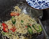 Foto langkah ke 4 dari resep Tumis Teri Nasi Petai.