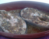 Foto del paso 3 de la receta: Salmón con miel y vino a la mostaza antigua
