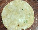 A picture of step 3 of Soya Peas Paratha.