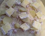 Une image de l'étape 2 de Pizza camembert jambon.