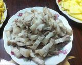 Hình bước làm 4 của món Bún cuốn