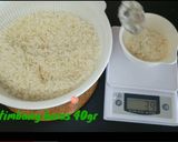 Foto langkah ke 3 dari resep Lontong plastik kukus.