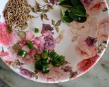 A picture of step 2 of Rajma,jeera rice.
