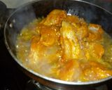 A picture of step 1 of Chicken curry.