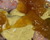 Mézes-mustáros karaj krumplival (tepsiben) recept fázis 2 fotója