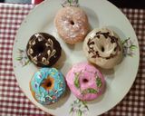 Foto langkah ke 7 dari resep Donat minul tanpa kentang.