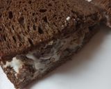 A picture of step 2 of Leftover Meatloaf and Mashed Potatoes and Gravy Sandwich.