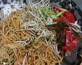 Foto langkah ke 4 dari resep Mie Goreng Daging Ala Malaysia.