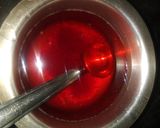 A picture of step 2 of Fruit custard.