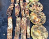 Une image de l'étape 9 de Aubergines chinoises avec courgette ronde et pommes de terre grillées herbes et épices.