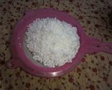 A picture of step 1 of Sabudana Vada.