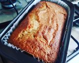 A picture of step 6 of Banana Drizzle cake!!.