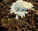 A picture of step 4 of Forest Pie, Elk Version.