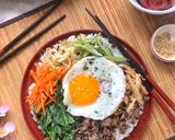 Foto langkah ke 4 dari resep Bibimbap ala #dirumahaja.