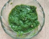 A picture of step 2 of Rava puri chat.
