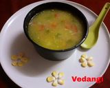 A picture of step 3 of Sweet Corn Soup.