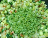 Foto del paso 2 de la receta: Tarta de verduras! 🥬🫑🧅