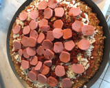 Foto del paso 6 de la receta: Pizza 🍕 baja en grasa (para el antojo) Masa de coliflor y avena