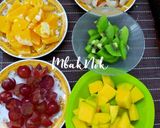 Foto langkah ke 2 dari resep Dingsu ahh...(puding susu buah) 😁.
