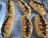 Foto langkah ke 7 dari resep Roti Isi Pisang Coklat.
