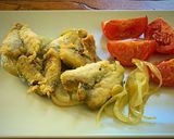 Foto del paso 6 de la receta: Sardinas fritas y verdura al horno