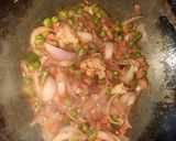 A picture of step 4 of Vegetable pulao.