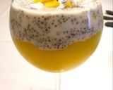 Foto do passo 4 de Pudim de manga, chia e coco