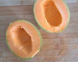Une image de l'étape 1 de Gaspacho de melon 🍈.