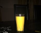 A picture of step 4 of Mango and pineapple smoothie.