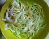Hình bước làm 4 của món MIẾN CUA XÀO CHAY