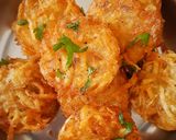 A picture of step 13 of Crispy Hash browns.