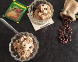 A picture of step 4 of Coffee Crumble Ice Cream.