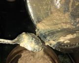 A picture of step 7 of Kalakand sweet.
