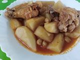 بطاطا 🍠 حمرا بالدجاج
