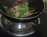 A picture of step 8 of Thinai Pongal: (Foxtail Millets).