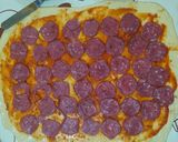 Foto langkah ke 3 dari resep 634. Pepperoni Cheese Pizza Roll.
