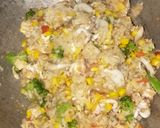 Foto langkah ke 3 dari resep Nasi goreng jagung.