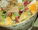Foto del paso 6 de la receta: Arroz con pollo en ensalada fresca 🥙🥢