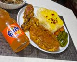 عکس مرحله 5 از دستور چلو مرغ وهلو 🍗🍑