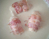 Foto del paso 6 de la receta: Rollitos de pollo y bacon en salsa de nata