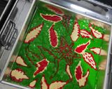 Foto langkah ke 1 dari resep Bolu gulung batik kukus.