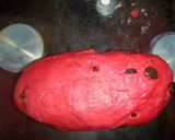 A picture of step 4 of Watermelon bread.